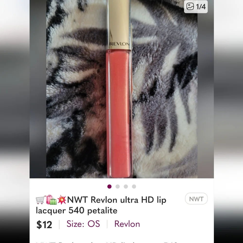 Revlon lot of 5 make up products Makeup, liquid liner ,3 lip gloss